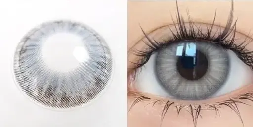 Dove Grey contact lens